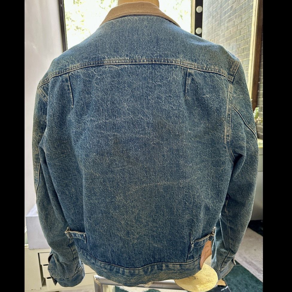 Polo Ralph Lauren VINTAGE POLO WESTERN RALPH LAUREN DENIM JACKET WOOL LINING Size US L / EU 52-54 / 3 - 7 Thumbnail