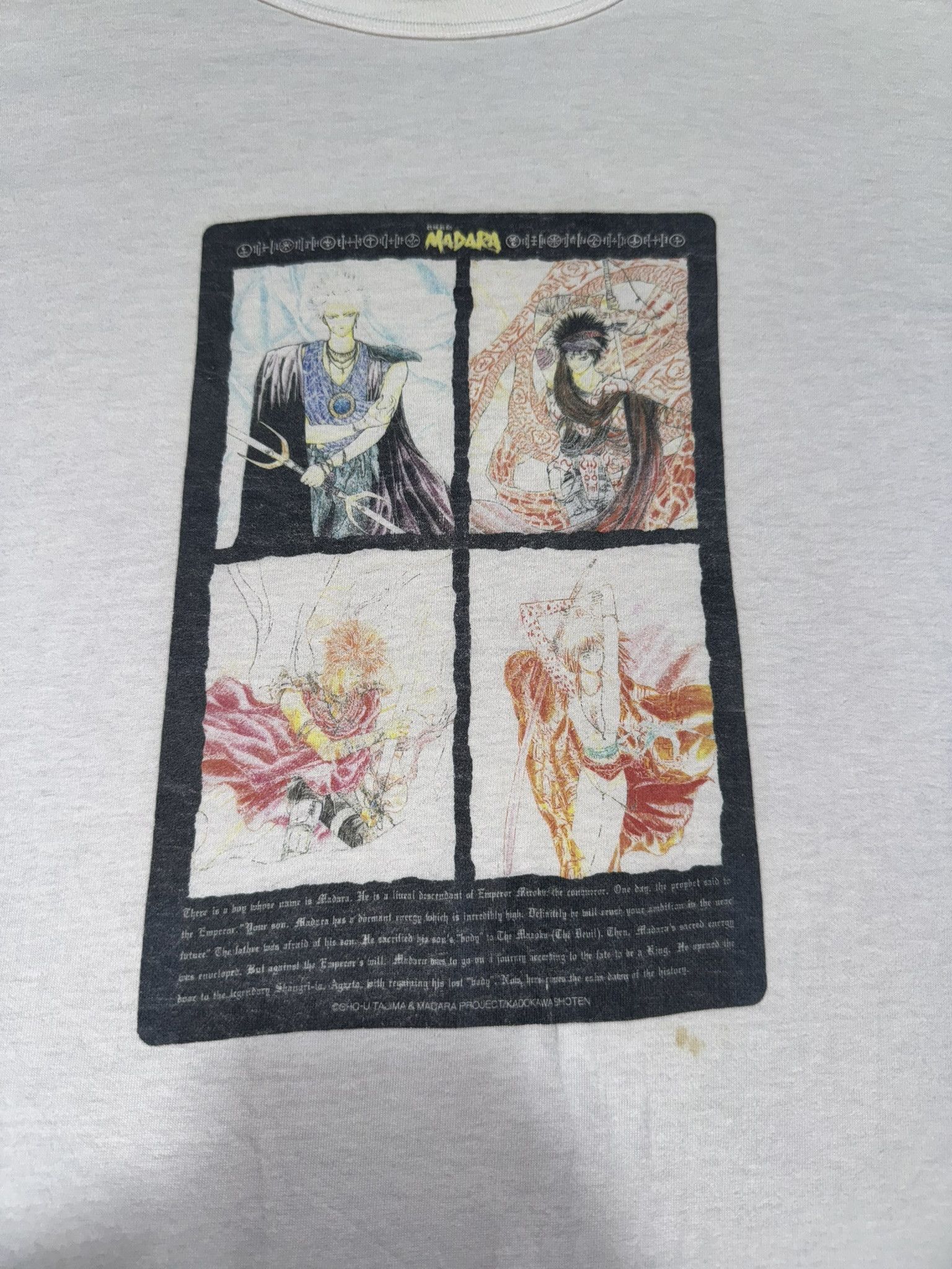 Cartoon Network × Japanese Brand × Vintage Japan Anime Madara Project Kadokawa Shoten Tshirt Akira Size US M / EU 48-50 / 2 - 2 Thumbnail