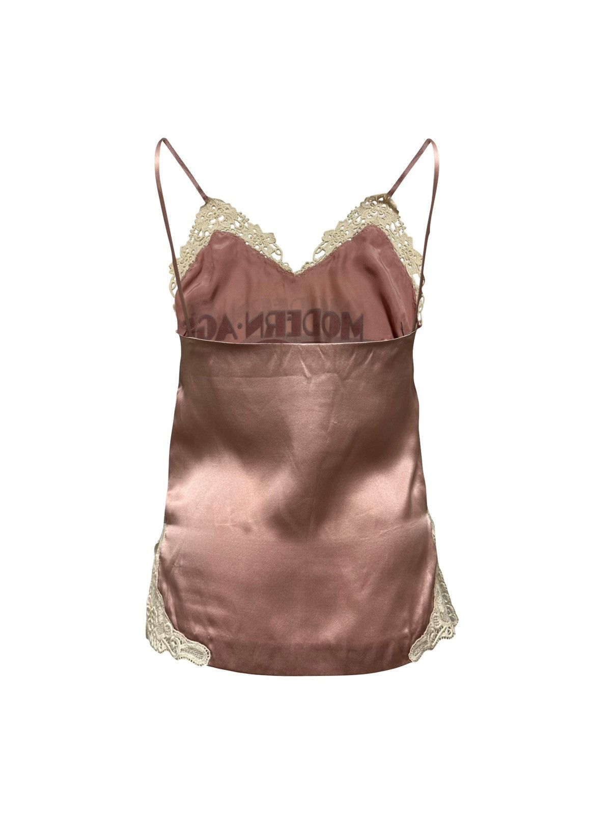 Dolce & Gabbana D&G Fall Winter 2004 Silk Lace Trim Camisole Size S / US 4 / IT 40 - 2 Thumbnail