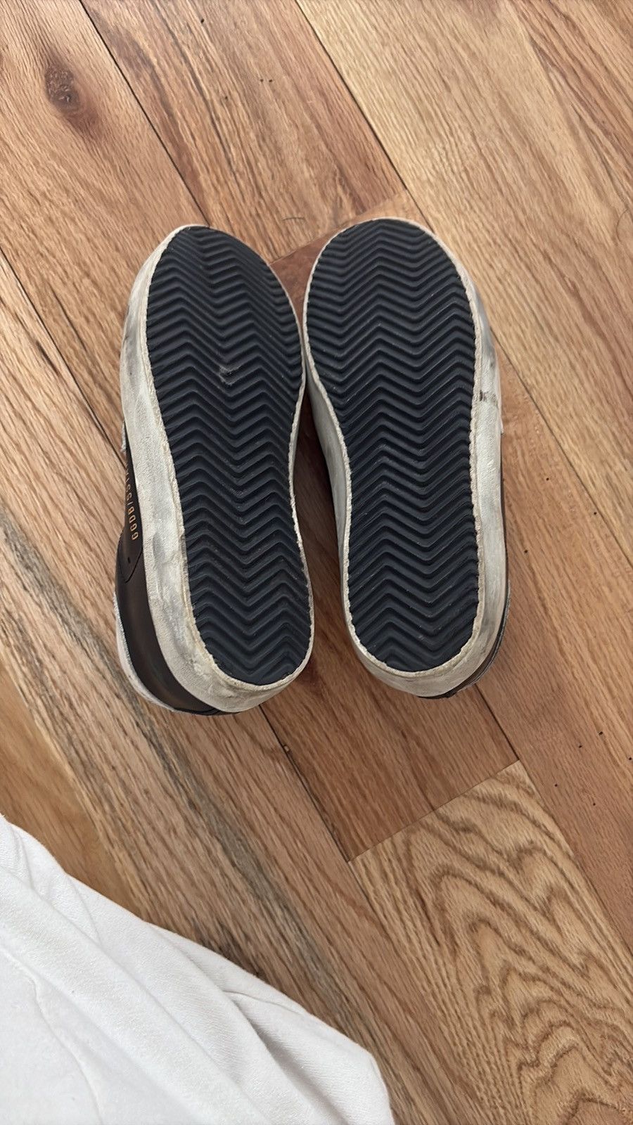 Golden Goose Golden goose black superstar sneakers Size US 5 / IT 35 - 6 Thumbnail