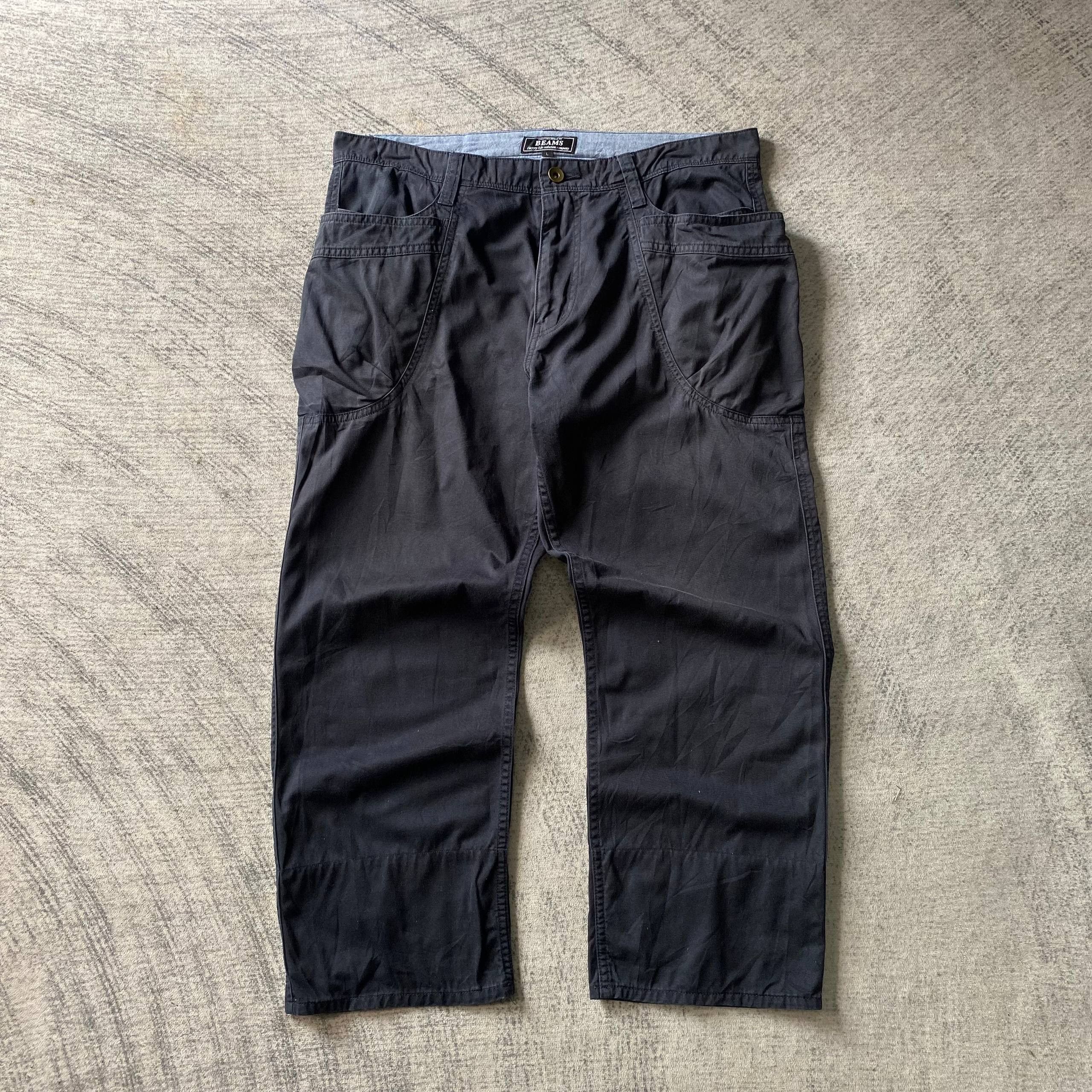 Beams Japan Beams Wide Leg Utility Pants Size US 33 - 1 Thumbnail