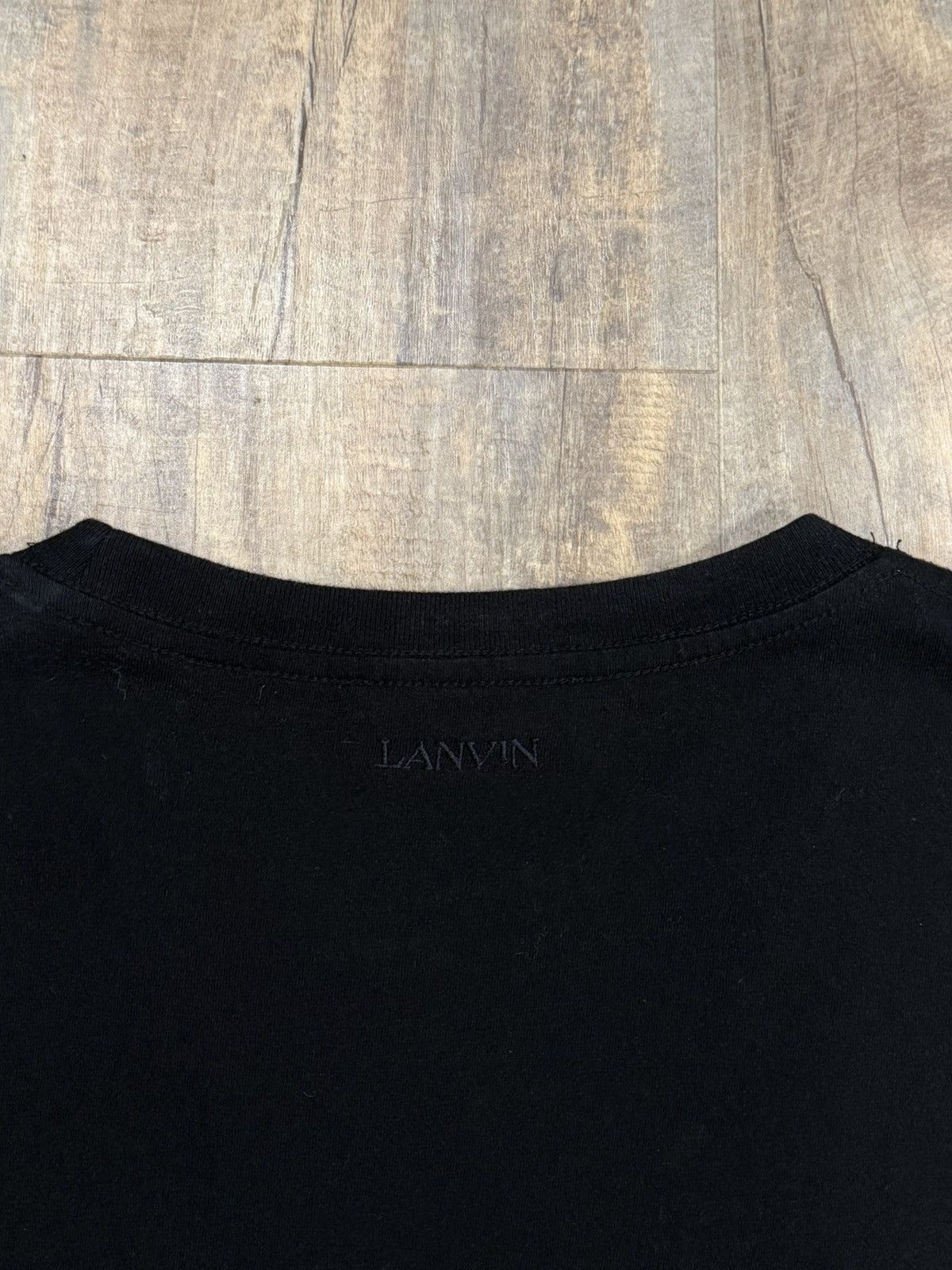 Gallery Dept. × Lanvin Gallery Dept x Lanvin French G Logo Black Tee Souvenir Paris Size US XL / EU 56 / 4 - 7 Thumbnail