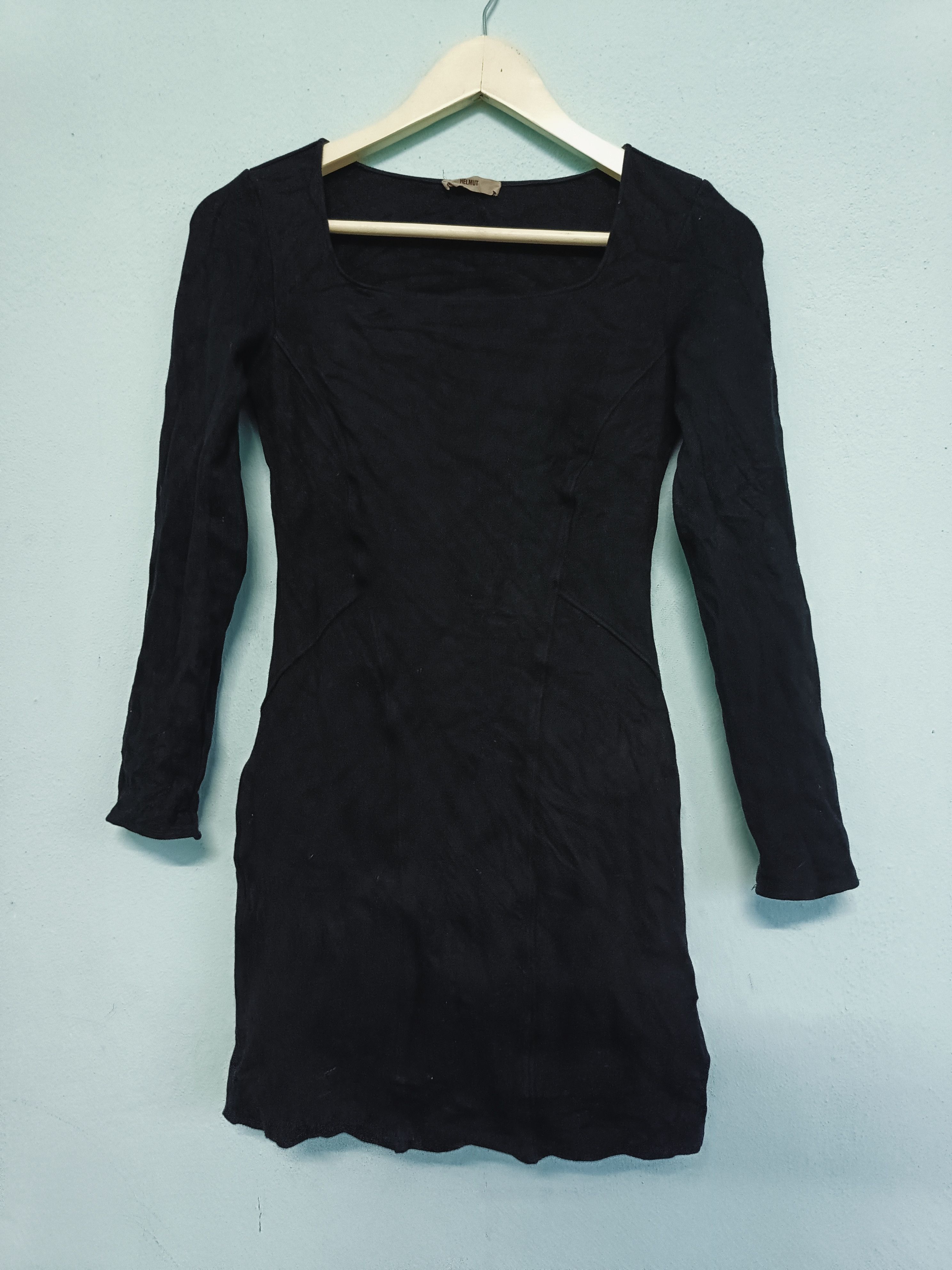 Helmut Lang Helmut Lang SS13 Open Back Bodycon Black Dress Size XS / US 0-2 / IT 36-38 - 1 Thumbnail