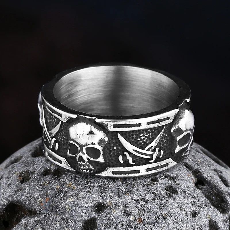 Japanese Brand × Jewelry × Vintage Two Skull Ring Size ONE SIZE - 2 Thumbnail