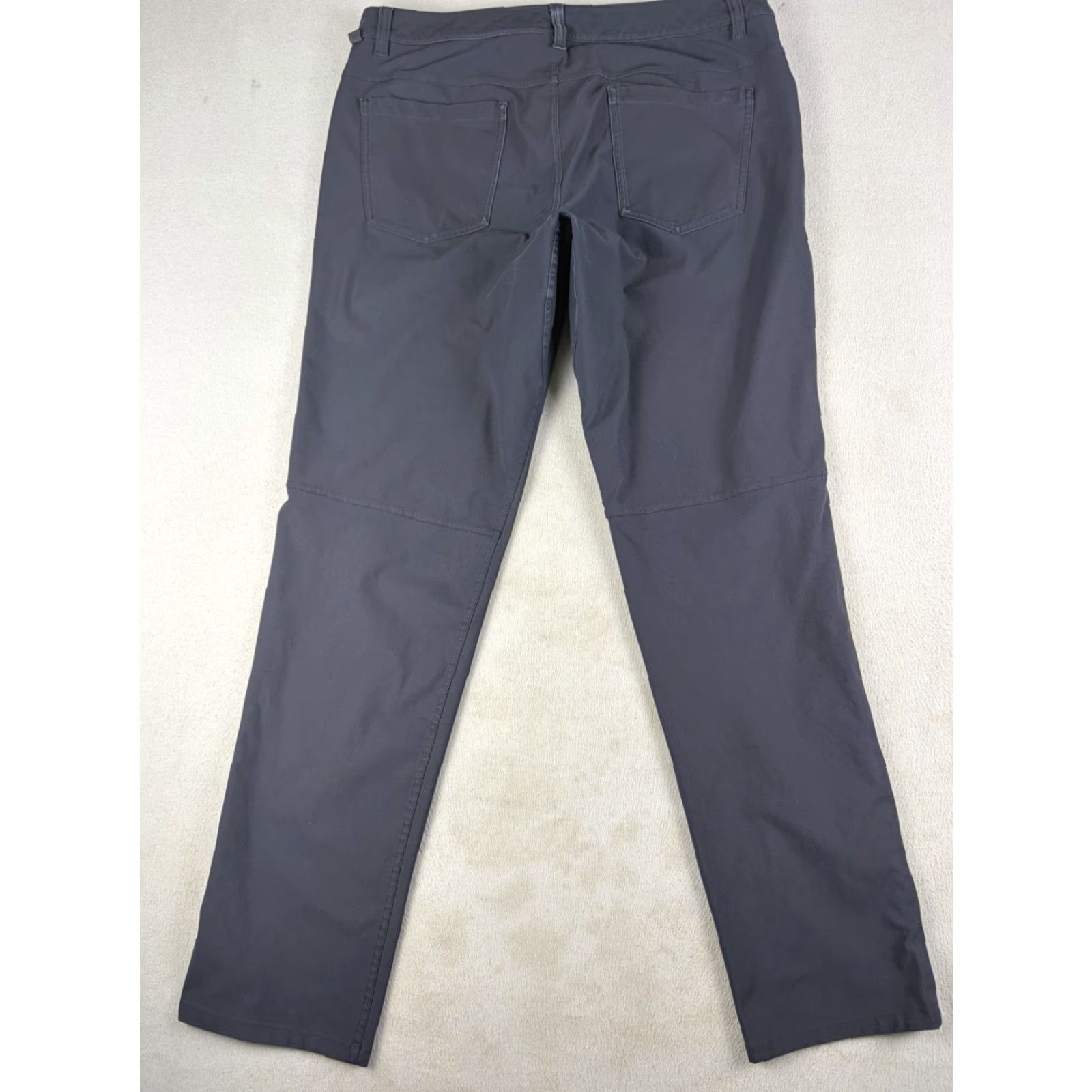 Lululemon Lululemon Pants Mens Slim Fit 36x31 Blue Chino/Flat Front Polyester Blend Slim Leg Regular Fit Sports Preppy Vintage No Size US 36 / EU 52 - 2 Thumbnail