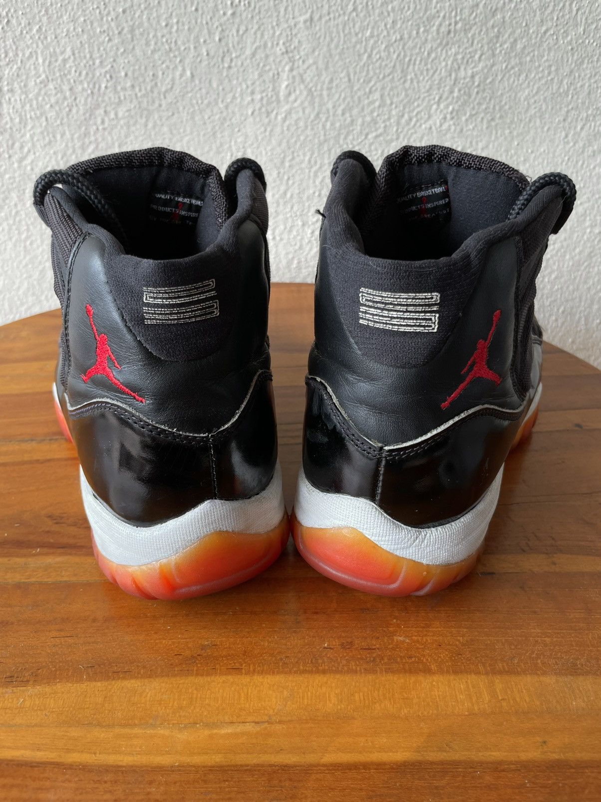 Jordan Brand × Nike × Vintage 💥RARE💥 Jordan 11 OG Playoff Bred 1995 Size US 10 / EU 43 - 6 Thumbnail