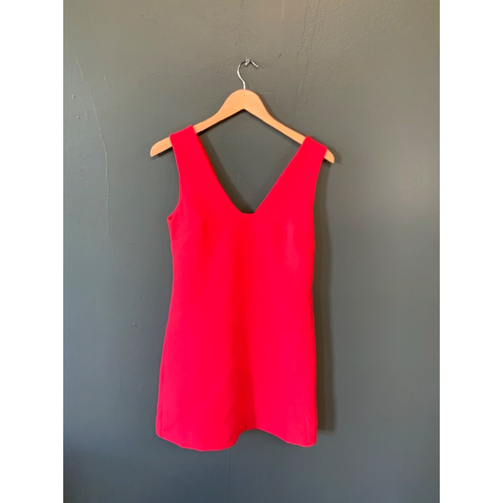Asos ASOS Blouse Sleeveless V-Neck Pink 4 Women’s Tank Top Shirt Size S / US 4 / IT 40 - 2 Thumbnail