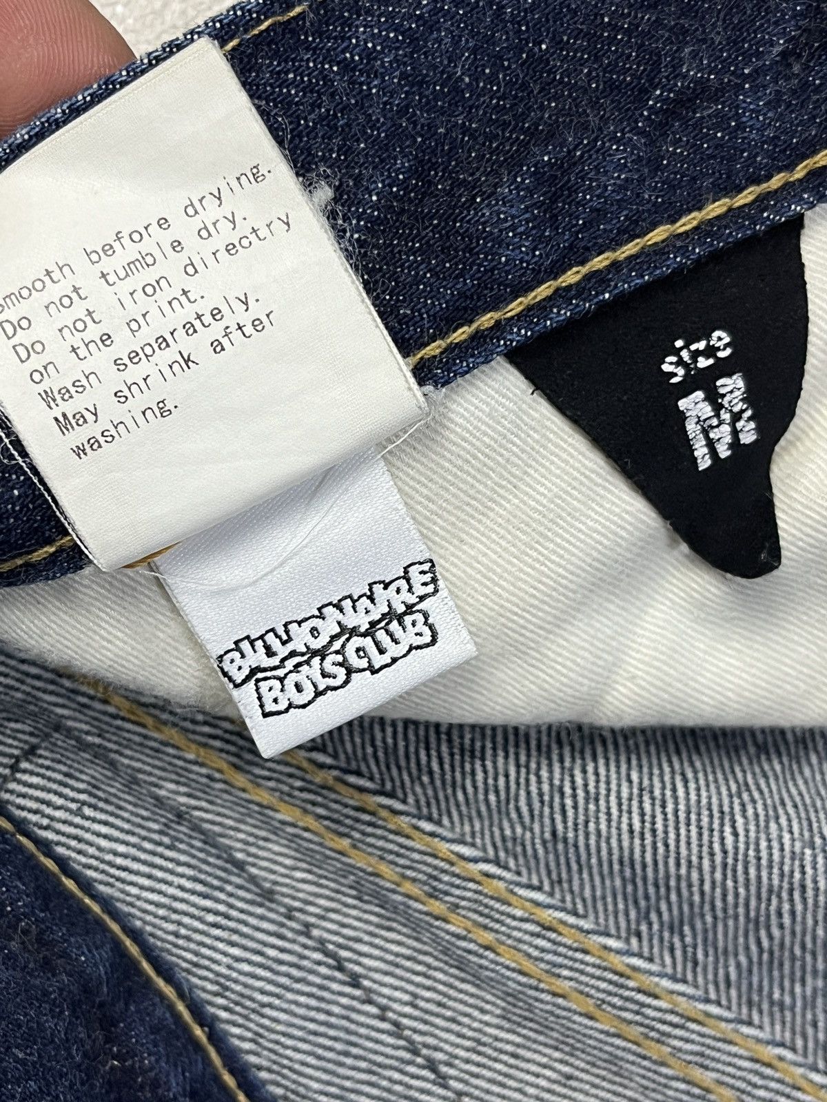 Billionaire Boys Club Season 5 2007 BBC Icecream Robot Denim Jeans Size US 32 / EU 48 - 8 Thumbnail