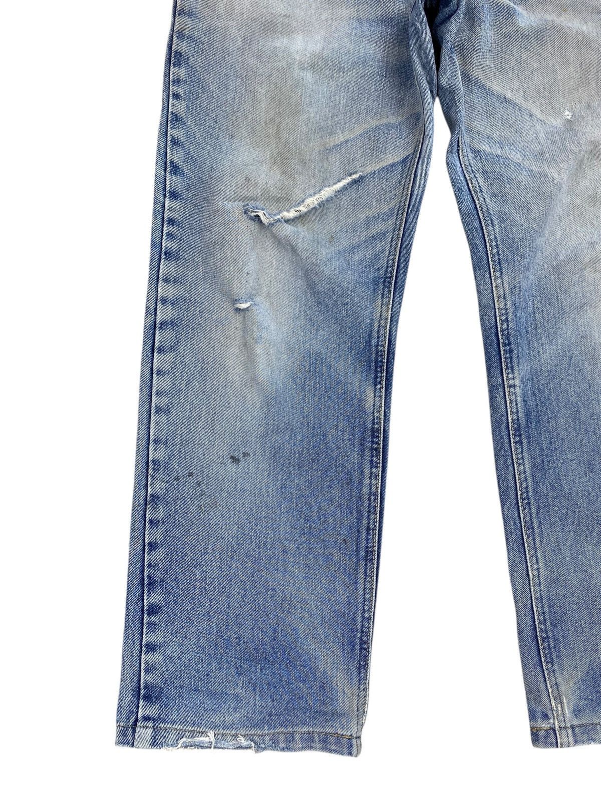 Edwin Edwin Faded Wash Ripped Style Loose Jeans Size US 32 / EU 48 - 5 Thumbnail
