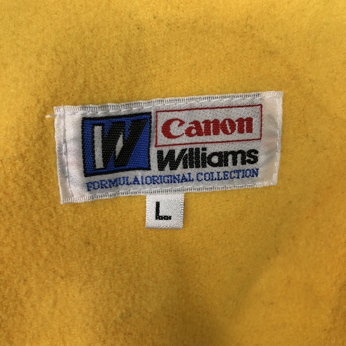 Japanese Brand × Vintage 📌Vintage Bomber Jacket Canon Williams Formula 1 Racing Size US L / EU 52-54 / 3 - 21 Thumbnail