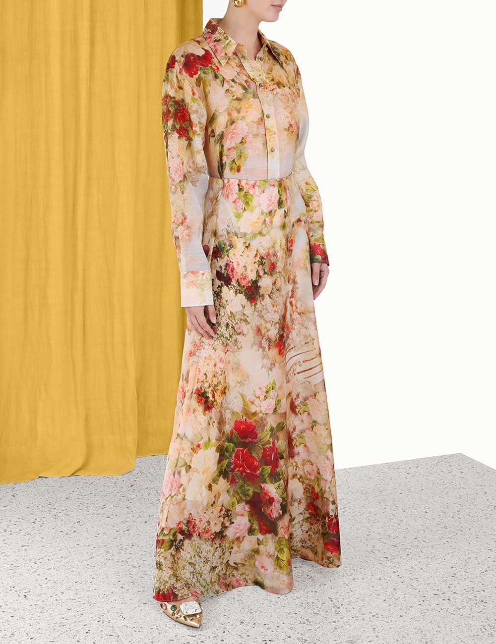 Zimmermann oc11z0225 Luminosity Flare Skirt in Multicolor Size 28" / US 6 / IT 42 - 3 Thumbnail
