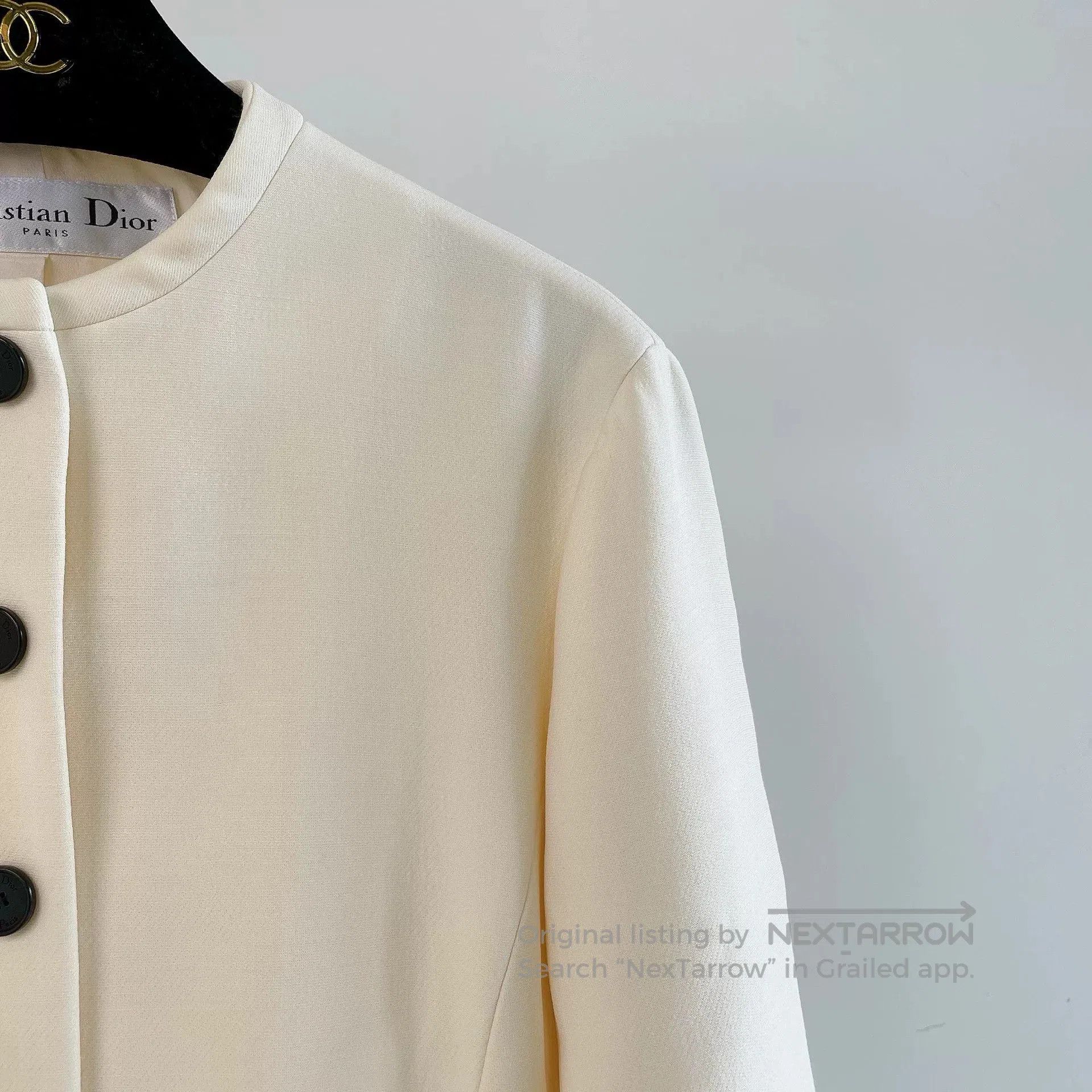 Dior Dior White Long Sleeve Top. Size US M / EU 48-50 / 2 - 4 Thumbnail