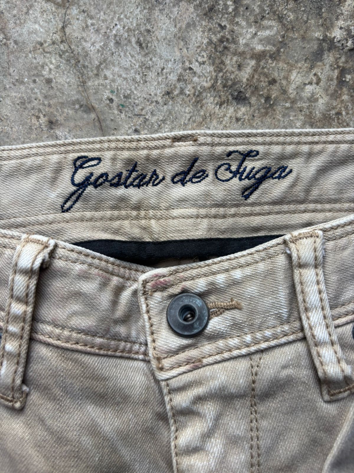 GOSTAR DE FUGA 2000s Gostar De Fuga Distressed Skinny Jeans Size US 30 / EU 46 - 5 Thumbnail