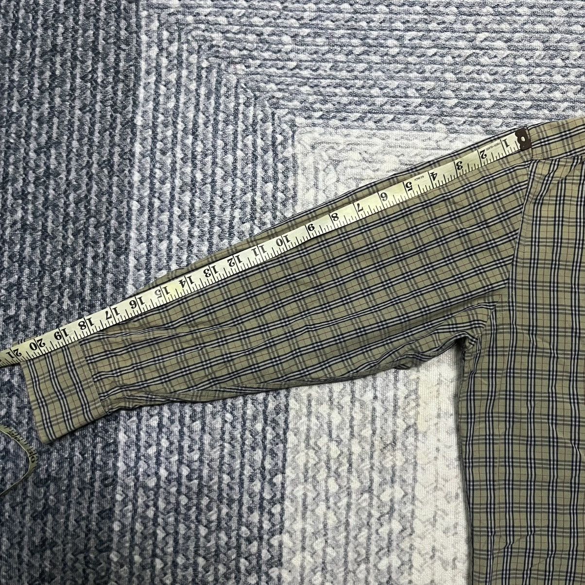 Burberry Rare Faded Burberry Nova Check Longsleeve Shirt Size US XL / EU 56 / 4 - 15 Thumbnail