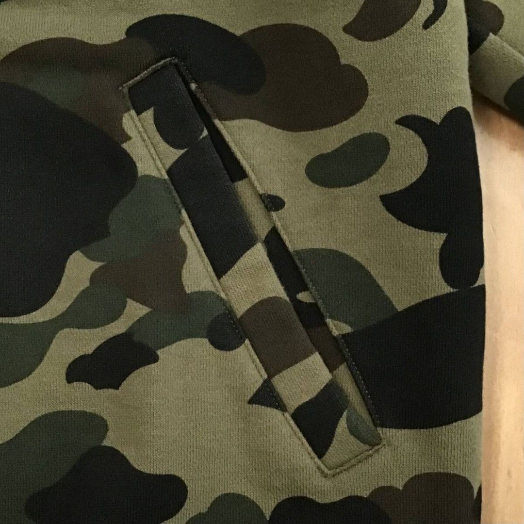 Bape BAPE camo Sweat varsity jacket 1st camo green a bathing ape Size US S / EU 44-46 / 1 - 7 Thumbnail