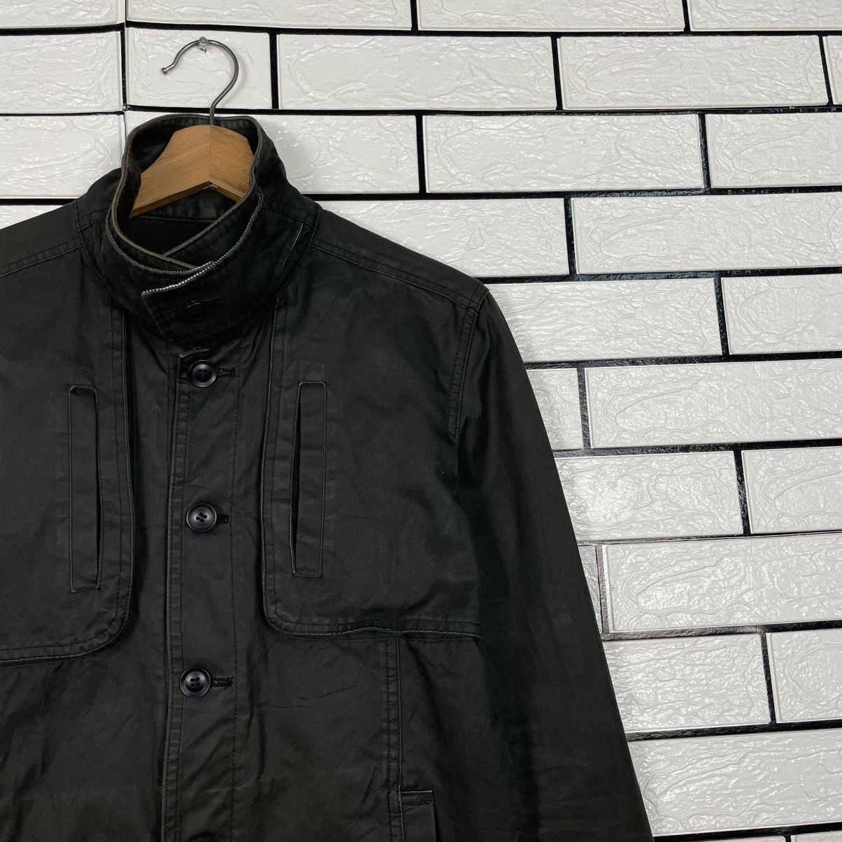 Katharine Hamnett London Black Hamnett Rugged Multipocket Jacket Size US S / EU 44-46 / 1 - 5 Thumbnail