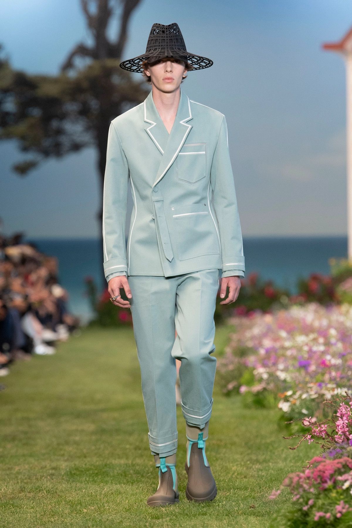 Dior o1bcso1str1224 Gardener's Pants in Mint Green Size US 38 / EU 54 - 4 Thumbnail