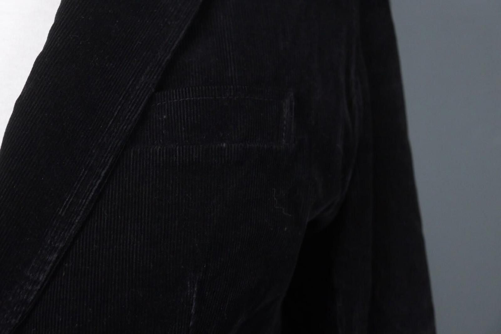 Lacoste Lacoste Black Cotton Corduroy Notch Blazer Jacket Size 38 Size M / US 6-8 / IT 42-44 - 7 Thumbnail