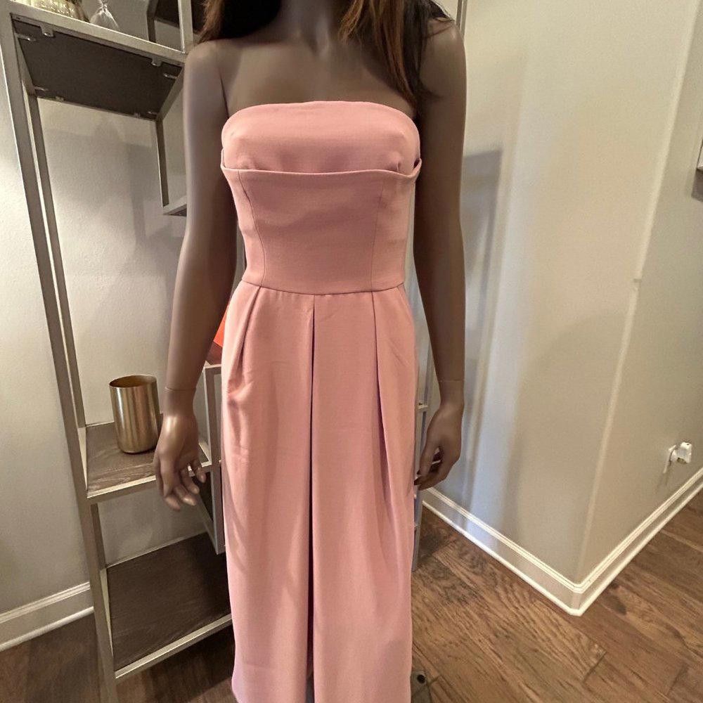 Designer C/Meo Collective "Next Step" Culotte/Jumpsuit in Dusty Pink Size 27" / US 4 / IT 40 - 5 Thumbnail