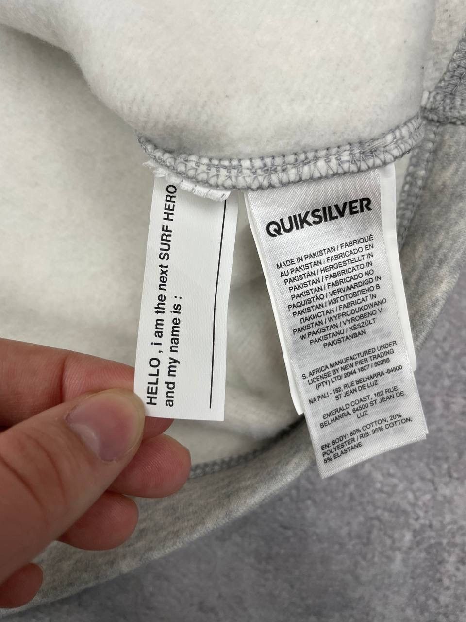 Allsaints AllSaints Men Cotton Blend Sweatshirt Grey Crewneck Size M Size US M / EU 48-50 / 2 - 6 Thumbnail