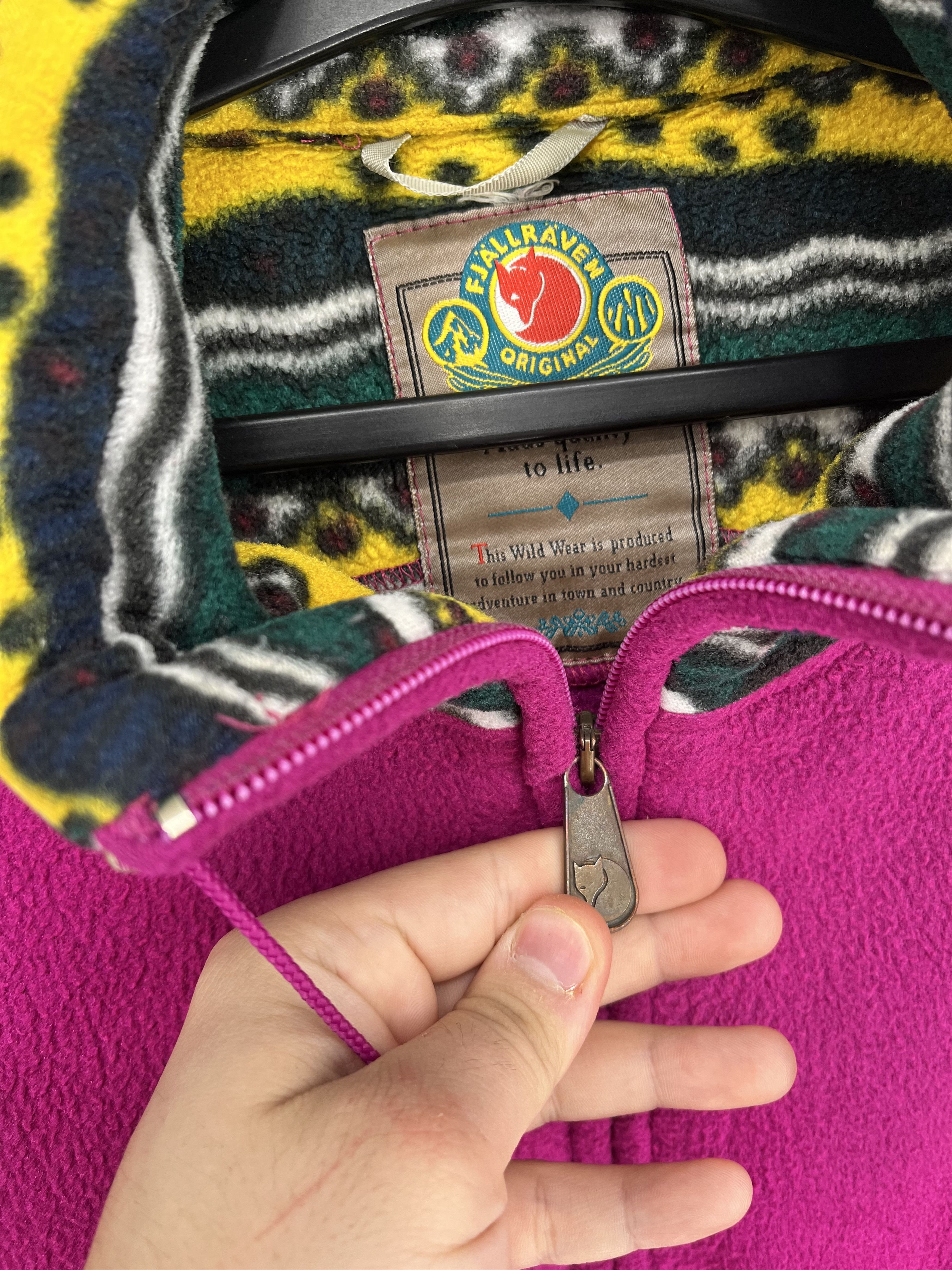Fjallraven Fjallraven Vintage Polartec Fleece Jacket Sweatshirt XL Size US XL / EU 56 / 4 - 9 Thumbnail