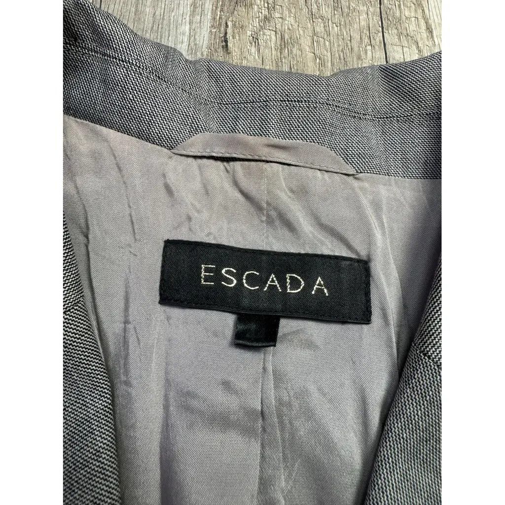 Escada Escada Suit Jacket Size: 44 fit XL Size XL / US 12-14 / IT 48-50 - 4 Thumbnail