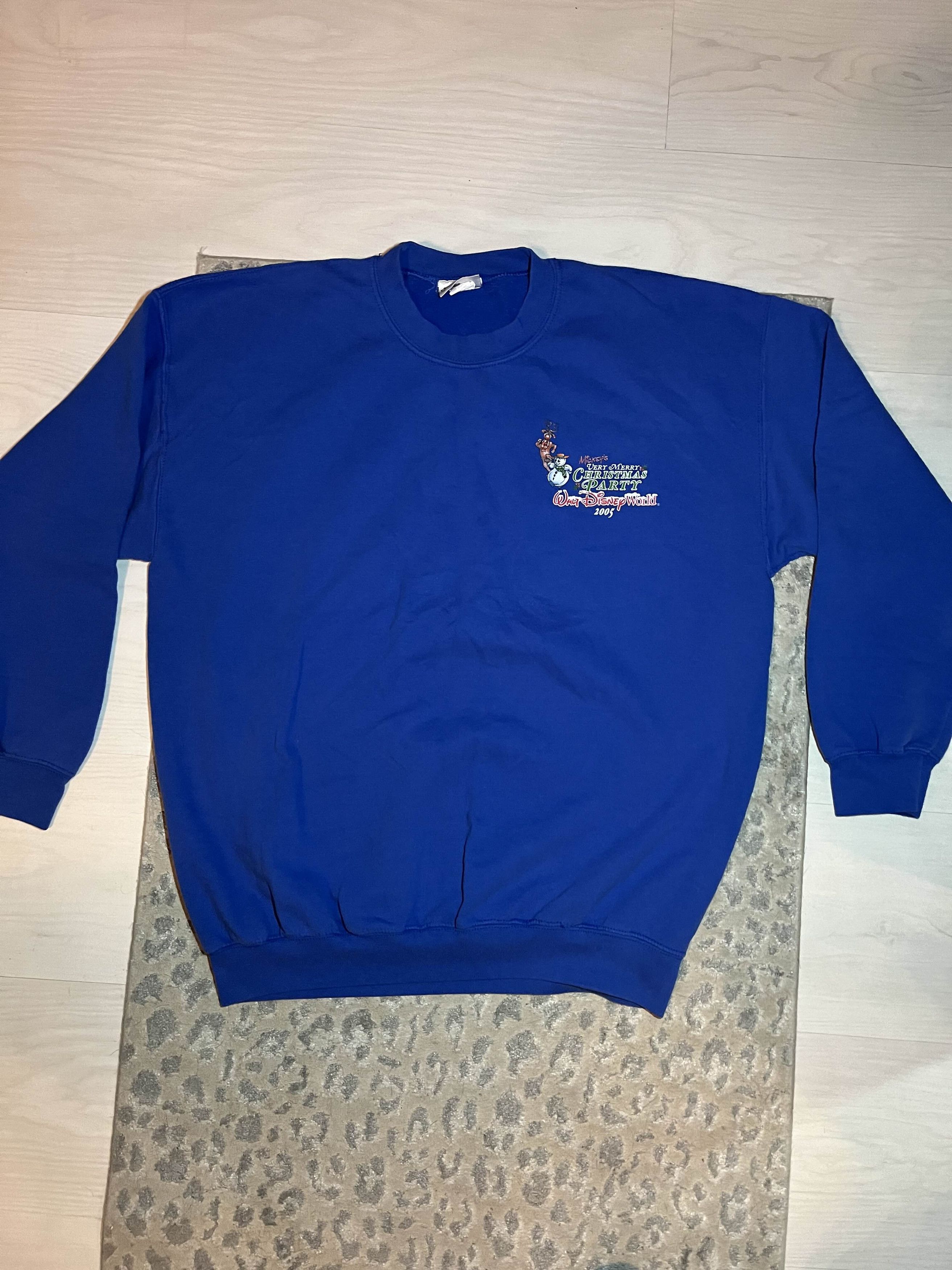 Disney × Mickey Mouse × Vintage Y2K Walt Disney World Very Merry Christmas Party 2005 Size US XL / EU 56 / 4 - 2 Thumbnail