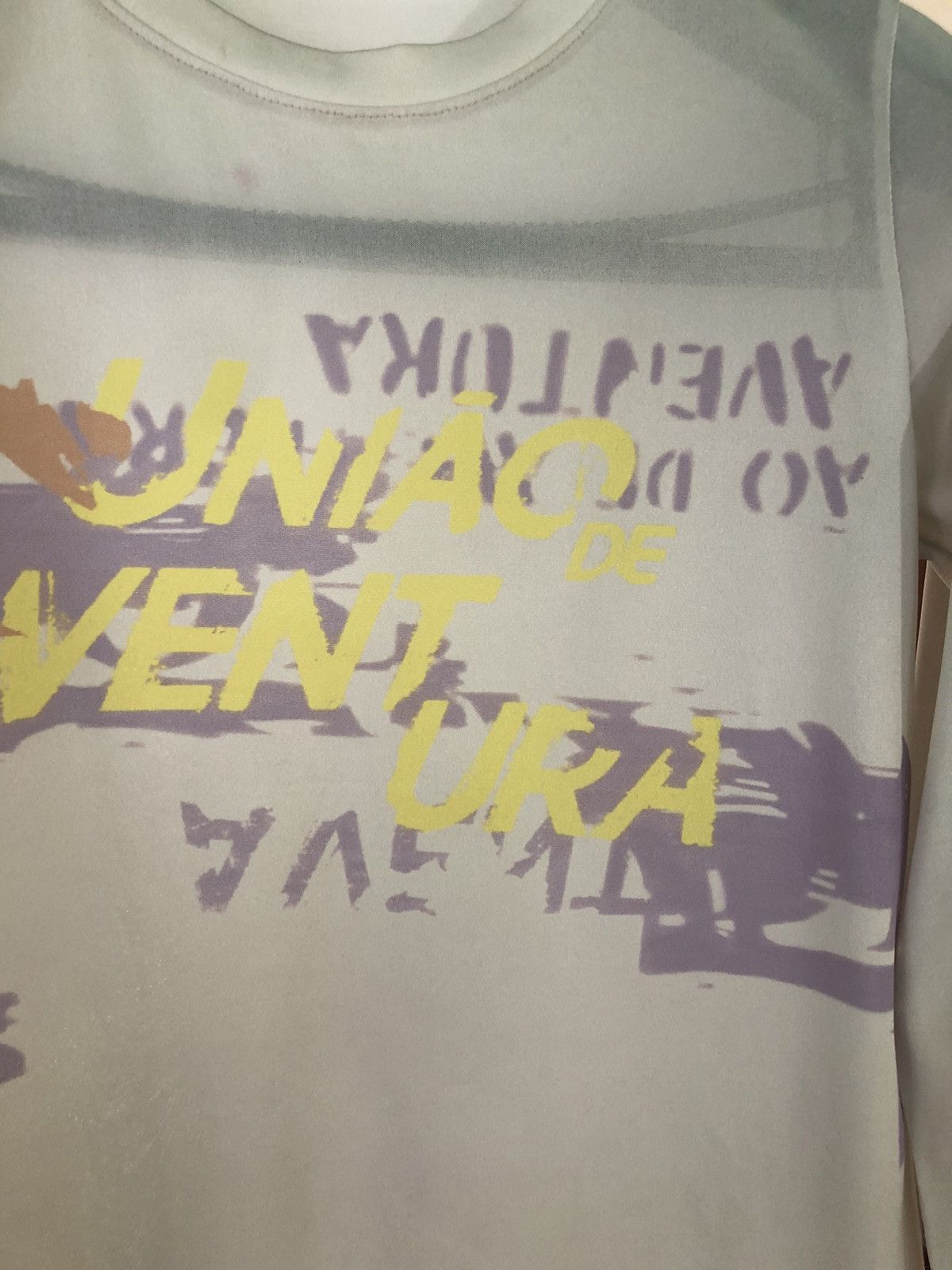 Vintage Uniao De Aventura Japanese Poem Style Long Sleeve Tshirt Size M / US 6-8 / IT 42-44 - 5 Thumbnail