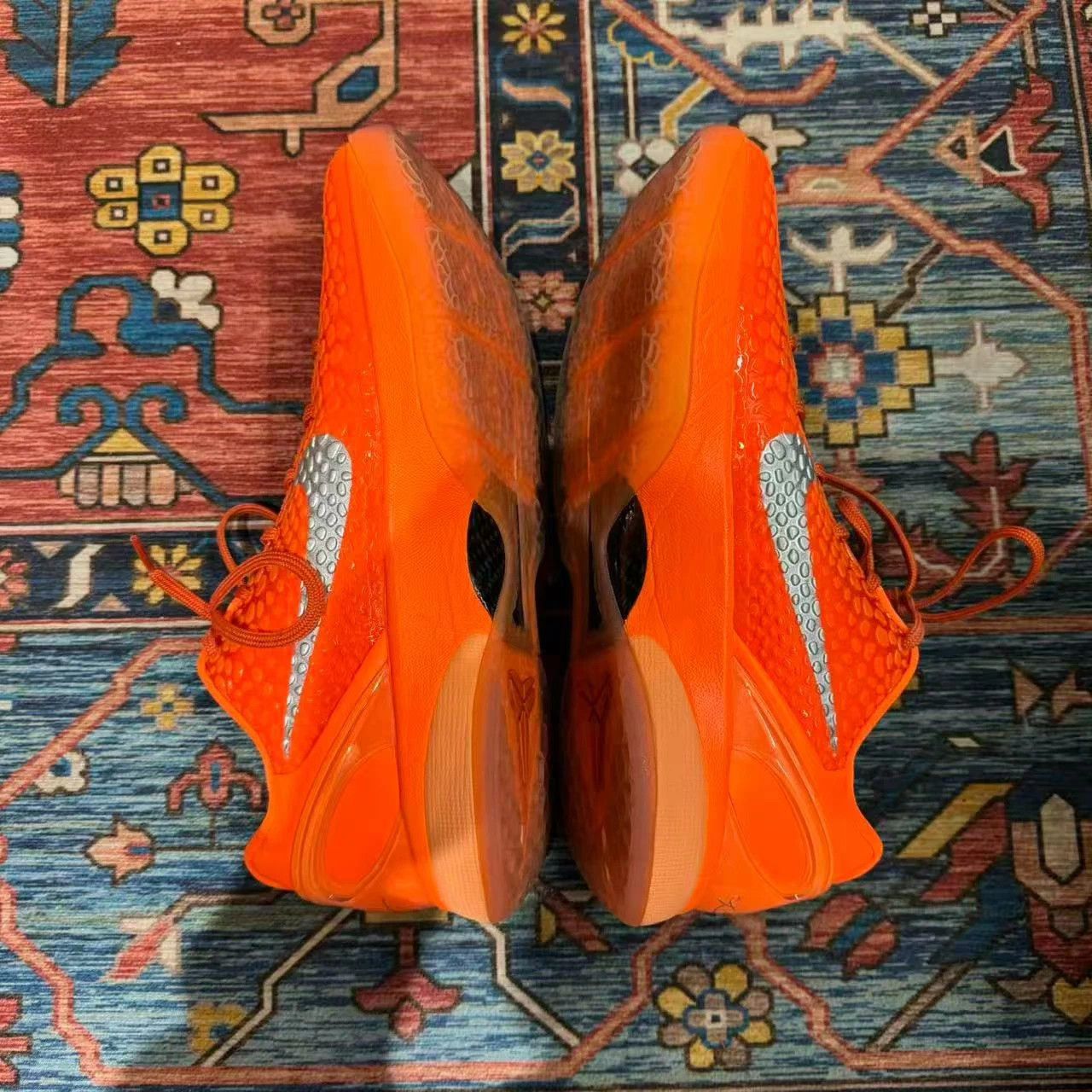 Nike Nike ZK6 Orange Silver 45 Mint Size US 12 / EU 45 - 4 Thumbnail