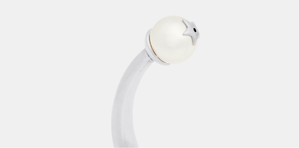 Dior o1w1db10424 Size: OS Dior Tribales Bangle in Silver Size ONE SIZE - 3 Thumbnail
