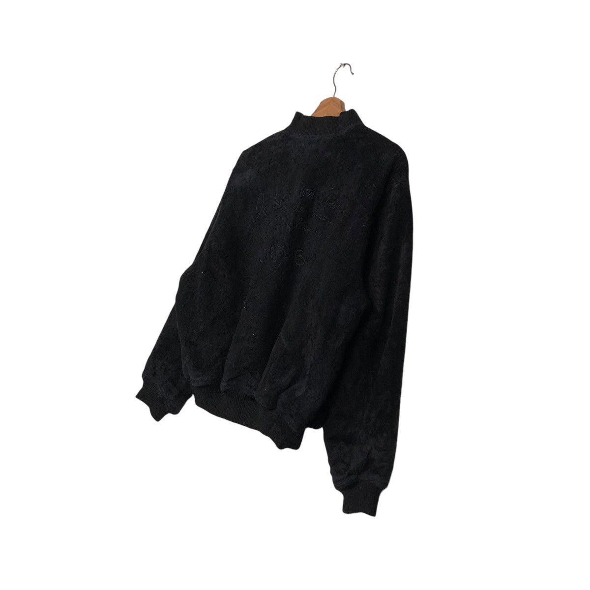 Japanese Brand 📌Vintage Suede Bomber Jacket Mink Fur Blanket Issey Miyake Size US M / EU 48-50 / 2 - 11 Thumbnail