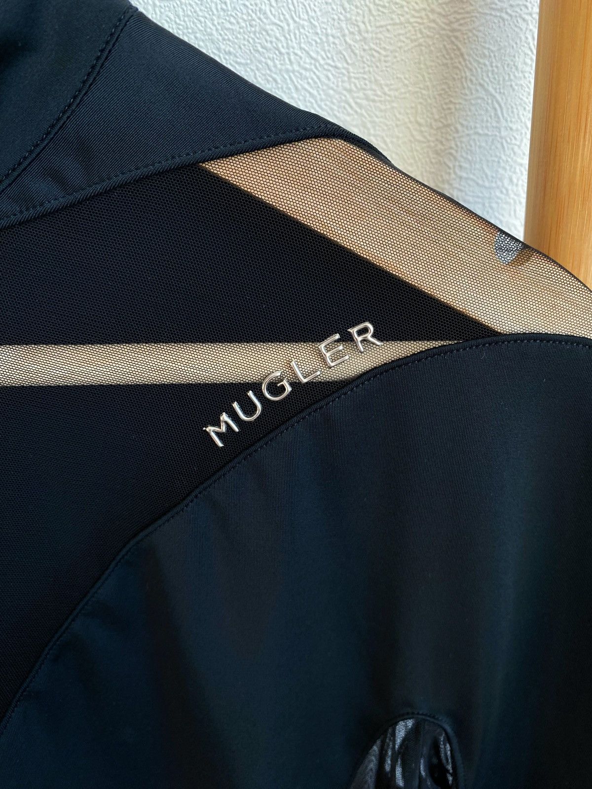 H&M × Mugler × Thierry Mugler Mugler x H&M Mesh Panelled Bodysuit Size L / US 10 / IT 46 - 6 Thumbnail