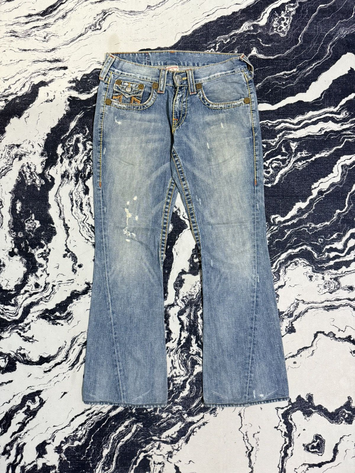 True Religion True religion world tour section rainbow joey jeans Size US 30 / EU 46 - 7 Thumbnail