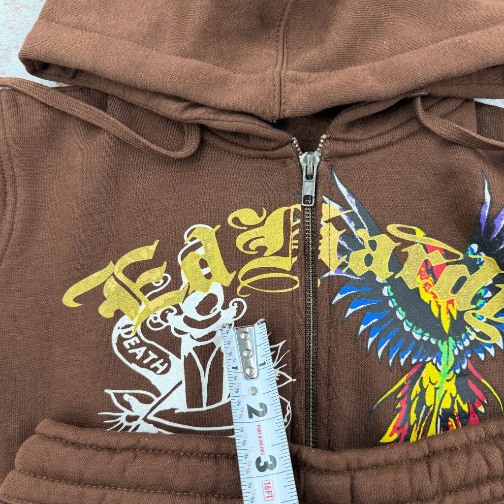 Ed Hardy y2k ED hardy brown tracksuit set XS Size XS / US 0-2 / IT 36-38 - 3 Thumbnail