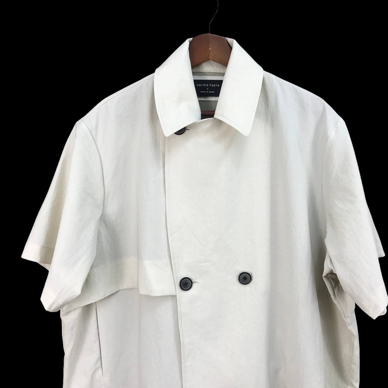 Japanese Brand Spider Baggy United Tokyo Asymmetrical Minimalist Jacket Size US S / EU 44-46 / 1 - 4 Thumbnail