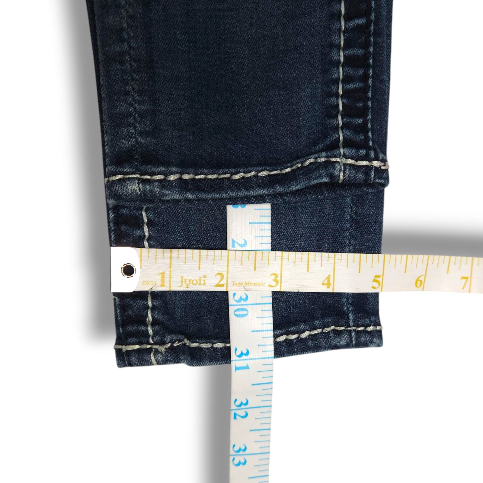 Other EUC Vigoss Dublin Low Rise Denim Skinny Jeans Sz. 1/2x31 Size 26" / US 2 / IT 38 - 12 Thumbnail