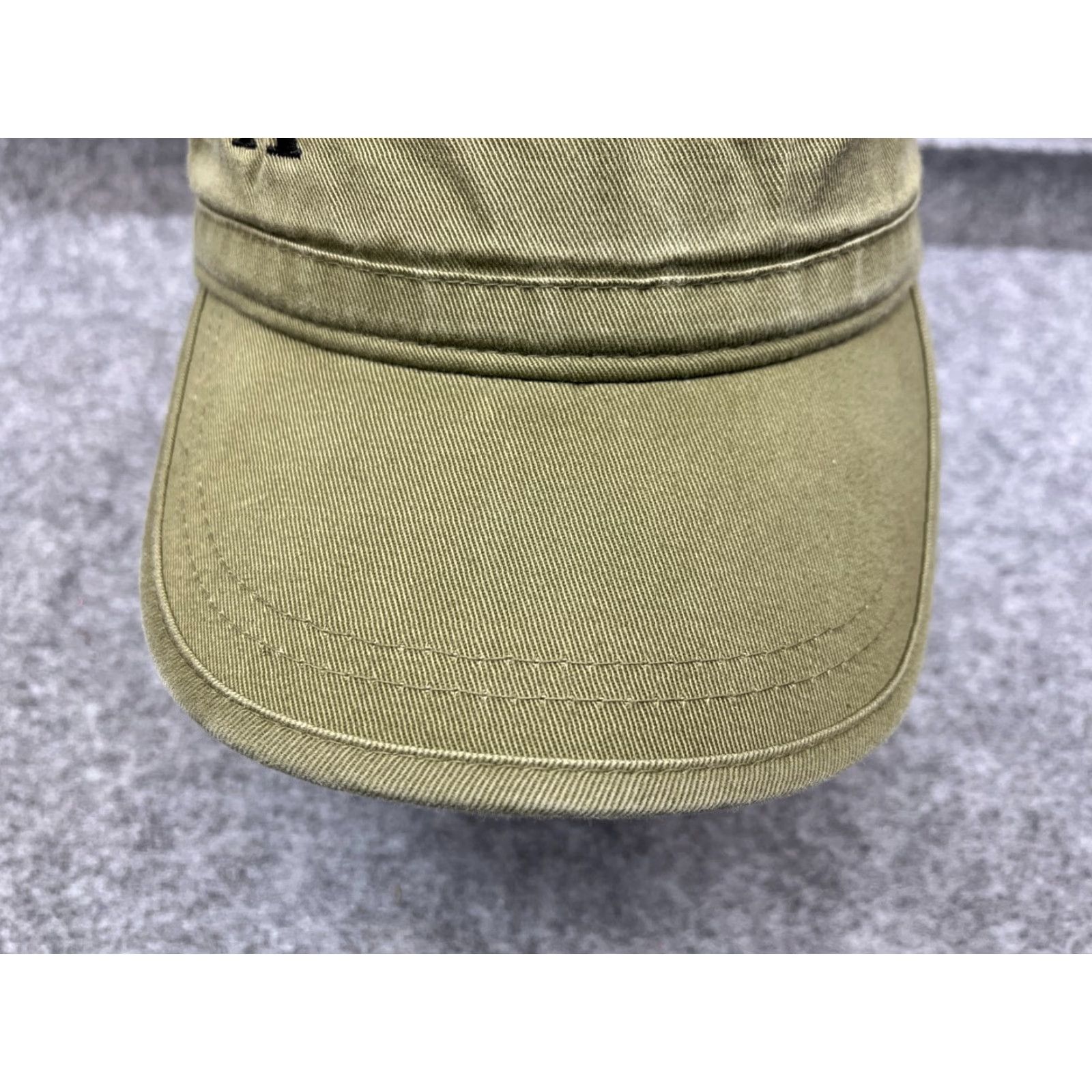 Vintage Econscious Army Cap Hat Adjustable Unisex One Size Green Cotton Casual Size ONE SIZE - 3 Thumbnail