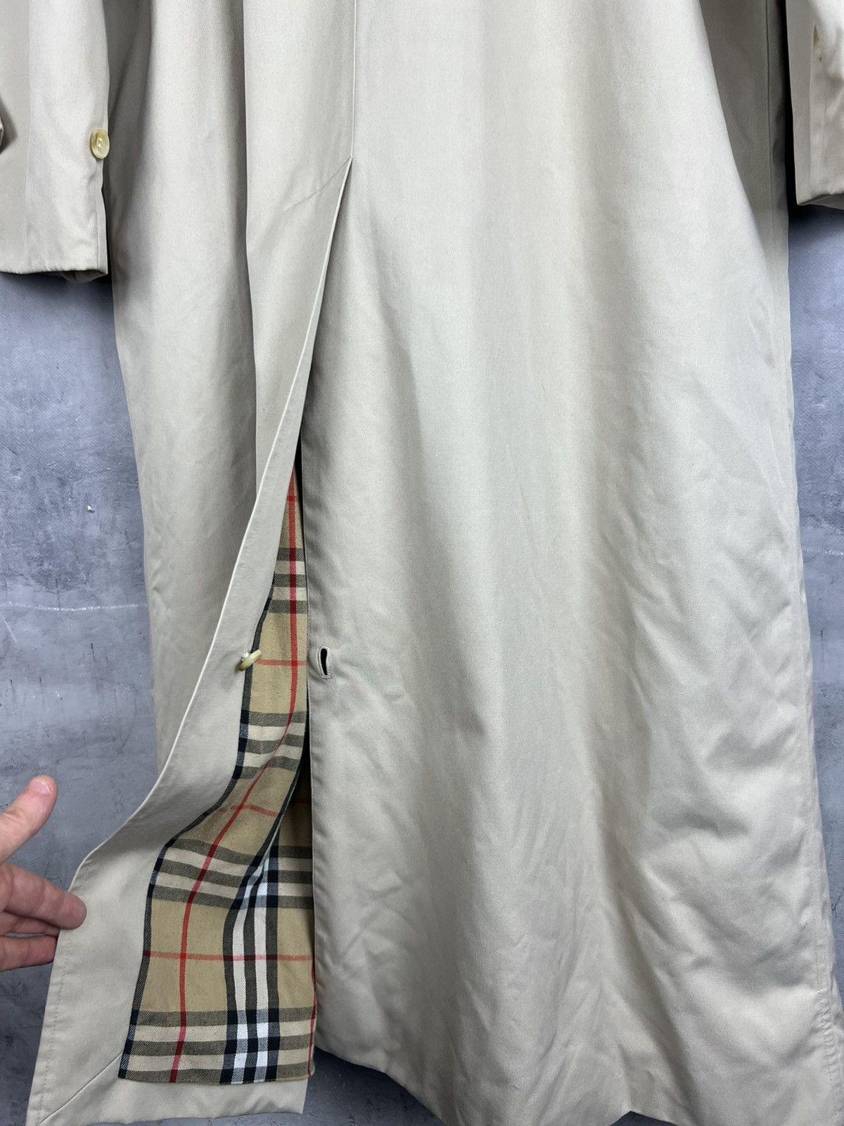 Burberry Burberry's London Vintage Nova Cheak Trench UK 12 EU40 US8 Size M / US 6-8 / IT 42-44 - 15 Thumbnail