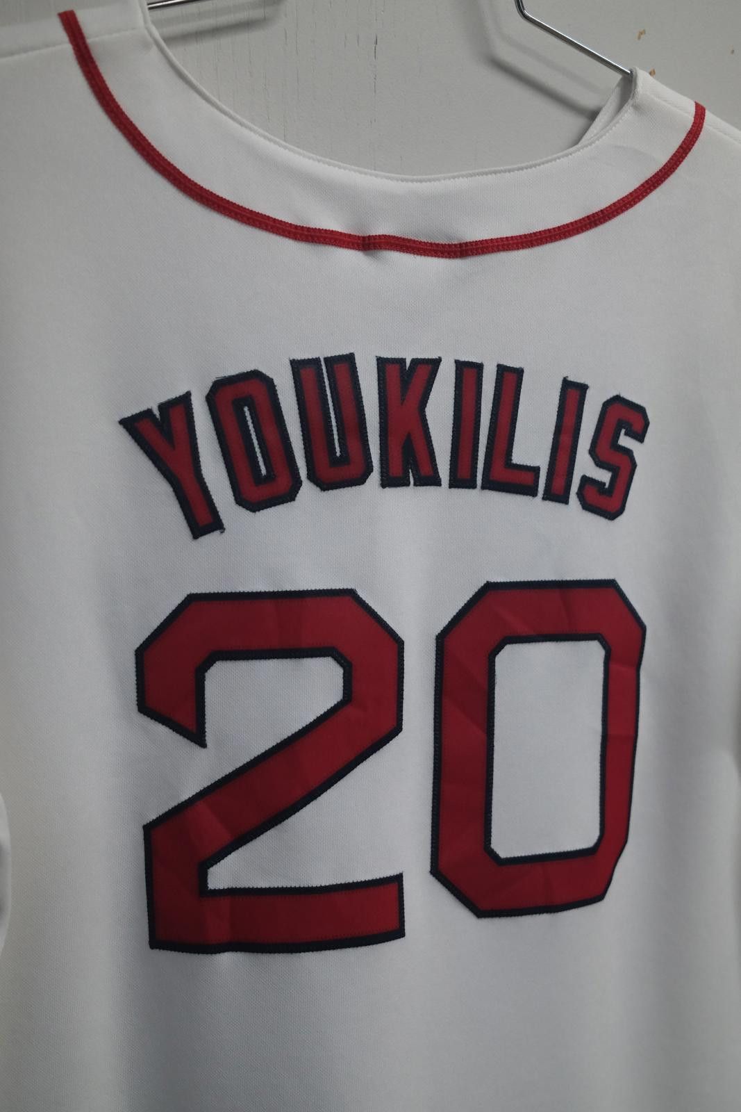 Majestic 00's Majestics Boston Red Sox Youkilis #20 Baseball Jersey Size US M / EU 48-50 / 2 - 4 Thumbnail