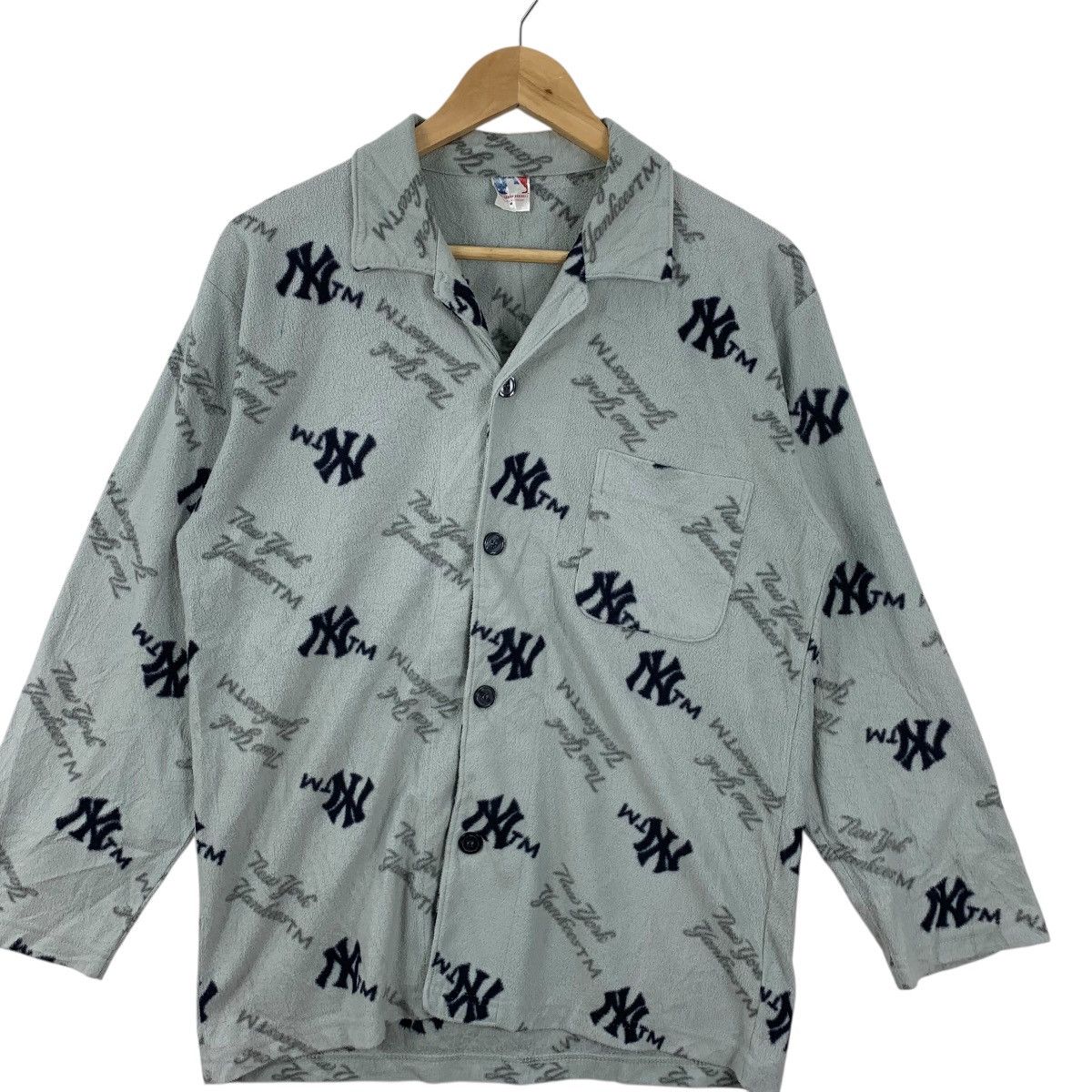 MLB MLB NEW YORK YANKEES Major League Baseball Fleece Jacket Size M / US 6-8 / IT 42-44 - 5 Thumbnail
