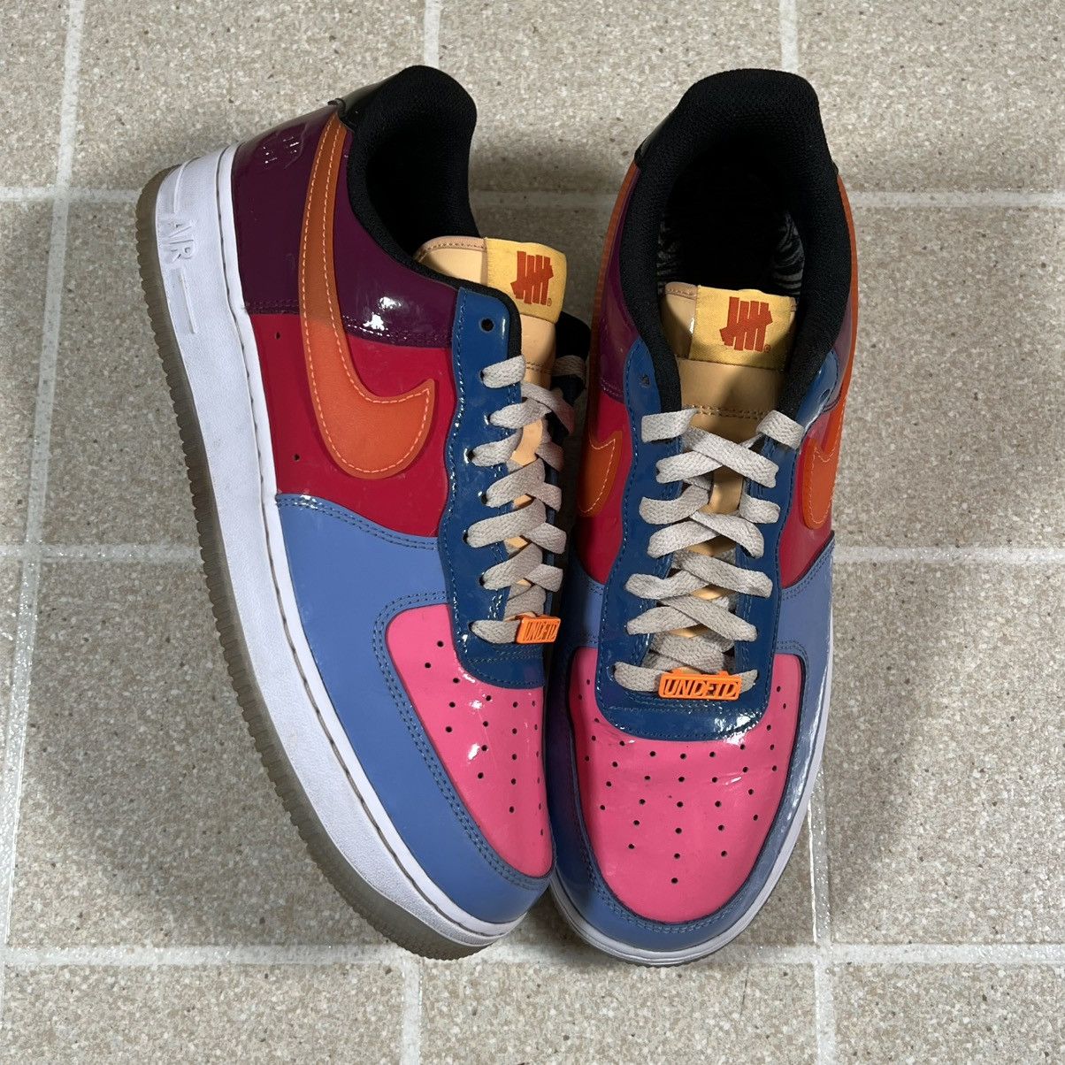 Nike Nike Undefeated x Air Force 1 Low Total Orange Size 11 Size US 11 / EU 44 - 1 Thumbnail