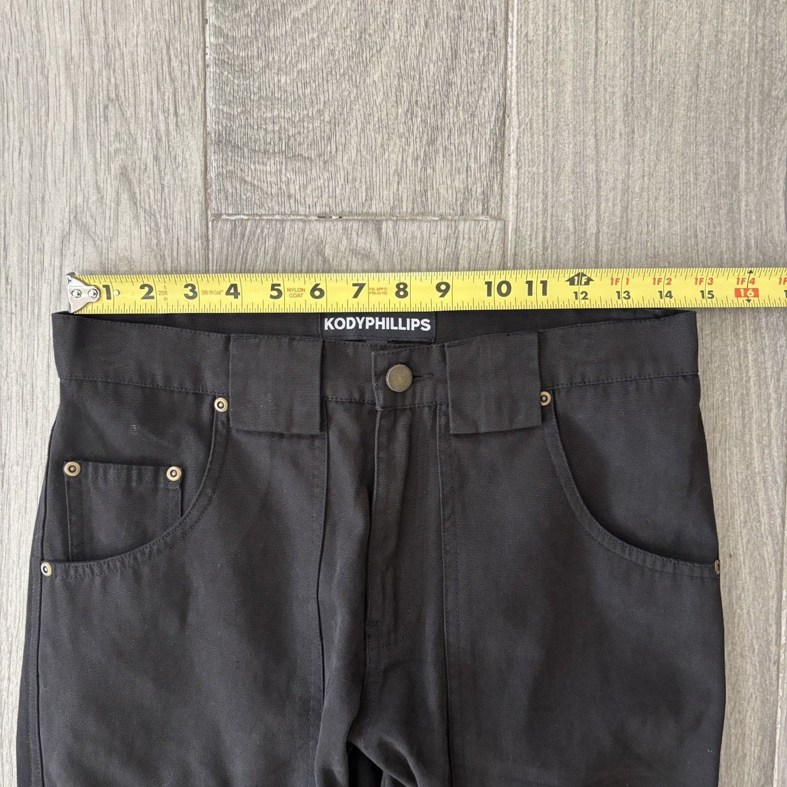 Kody Phillips Kody Phillips Cargo Pants Mr Poopy Snap Button Utility 28x29 Size US 28 / EU 44 - 11 Thumbnail