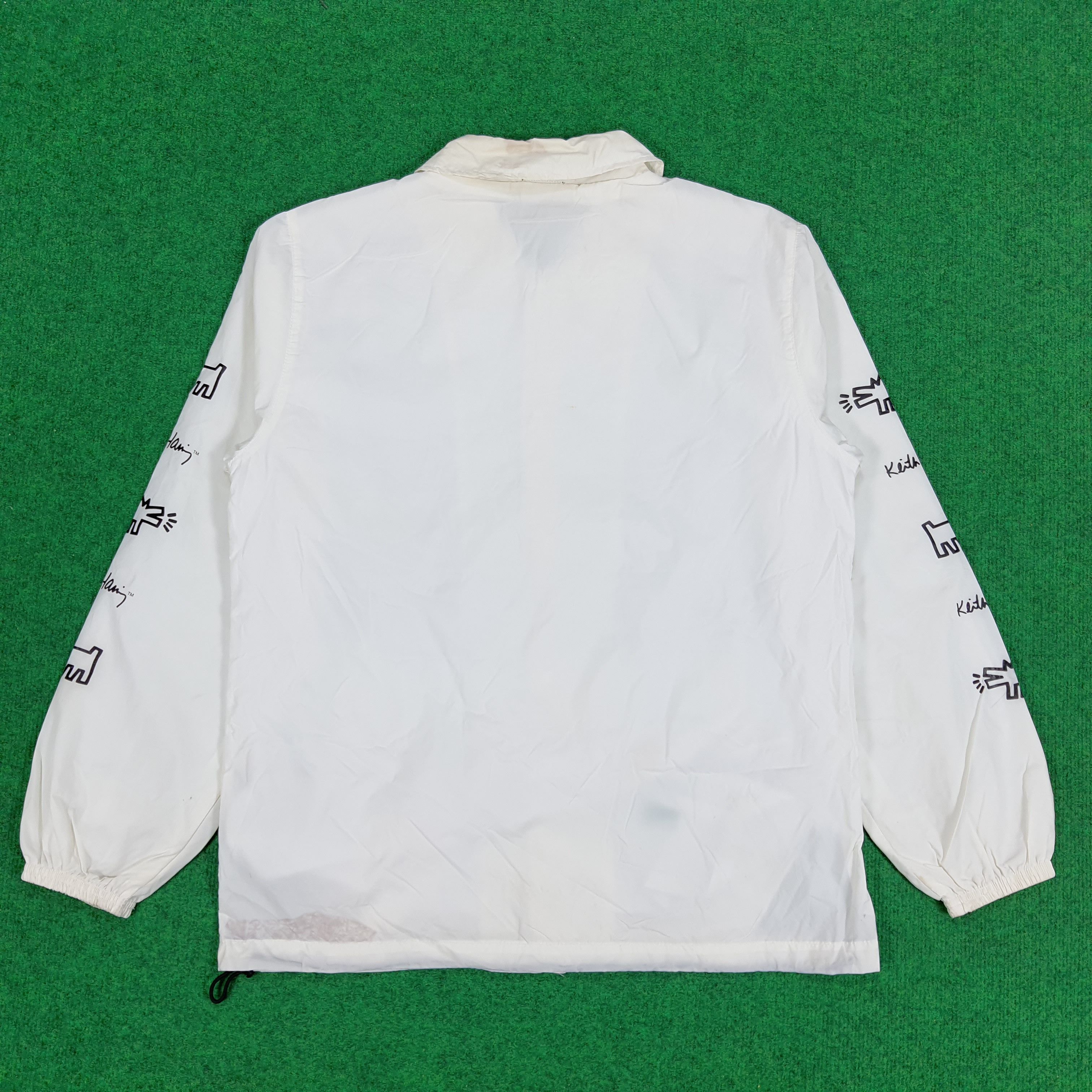 Thrasher × Vintage Vintage Thrasher x Keith Haring Streetwear Coach Jacket Size US M / EU 48-50 / 2 - 3 Thumbnail