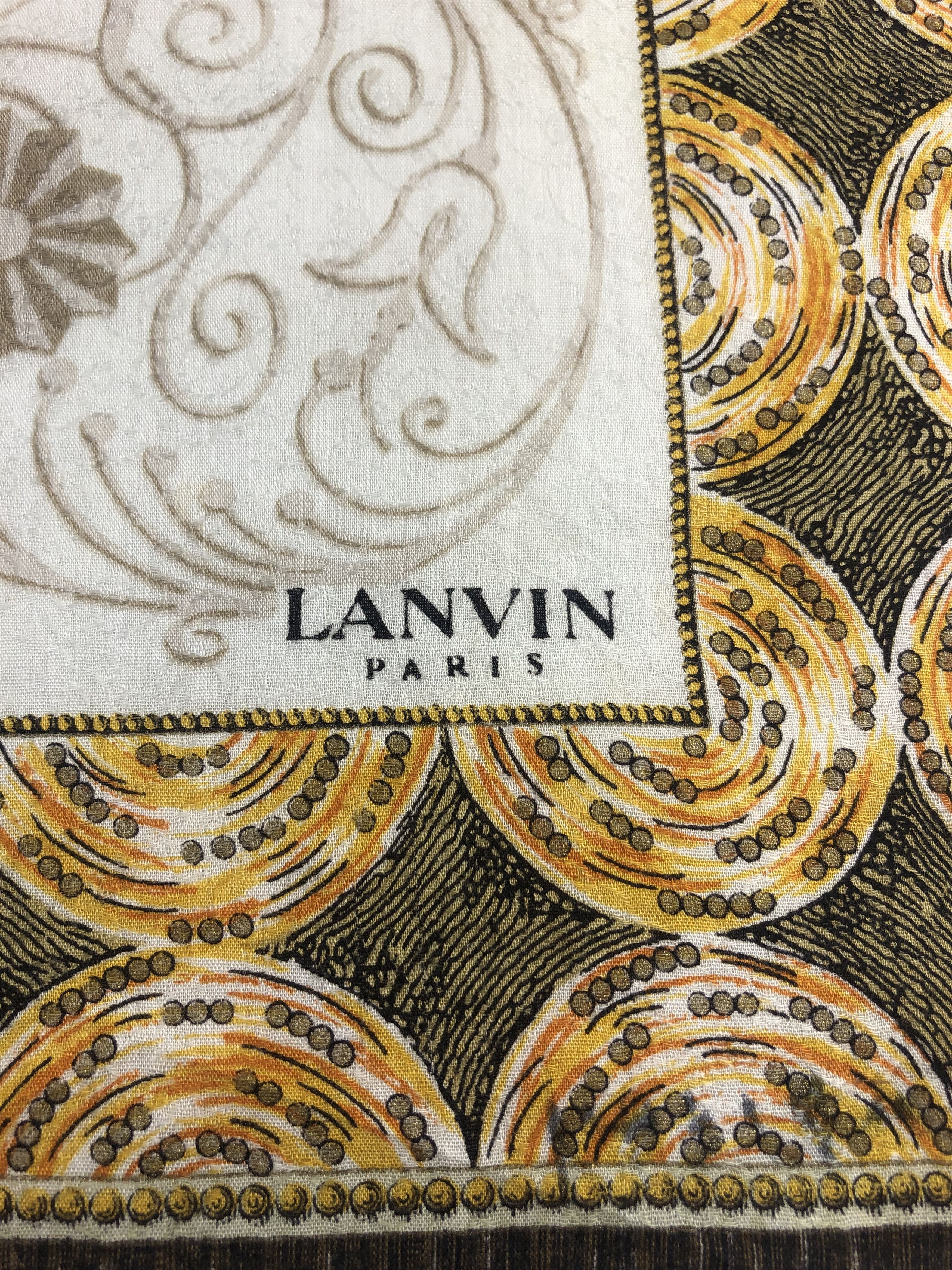 Lanvin Lanvin Handkerchief / Bandana / Neckerchief Size ONE SIZE - 5 Thumbnail