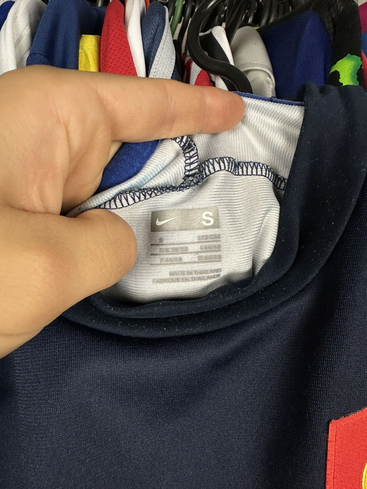 Nike FRANCE 2007 2008 HOME RUGBY SHIRT JERSEY NIKE 238338-450 Size US S / EU 44-46 / 1 - 7 Thumbnail