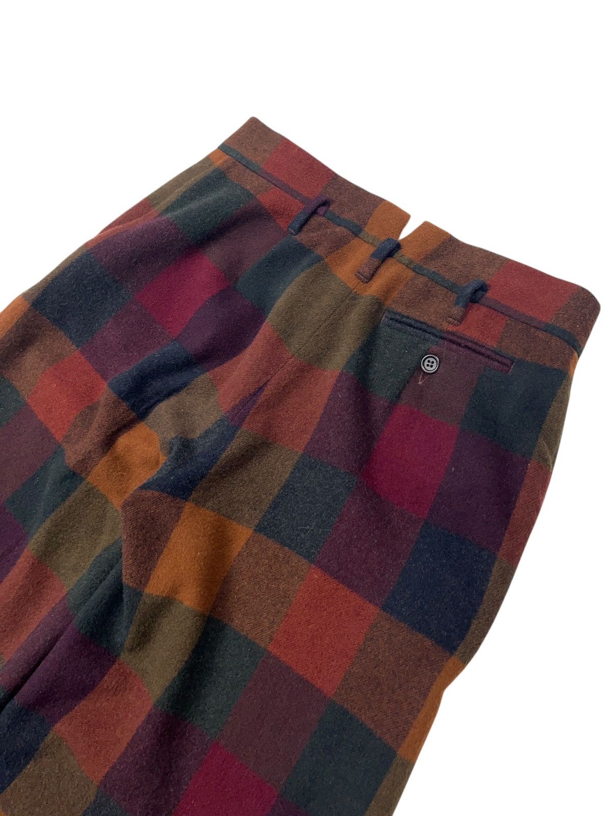 Max Mara × Sportmax × Vintage Vintage Sportmax Defile Max Mara Wool Angora Wide Pants Size 30" / US 8 / IT 44 - 11 Thumbnail
