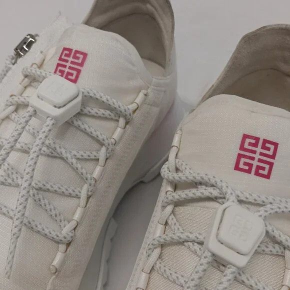 Givenchy GIVENCHY Spectre Runner White Fuchsia Low Top Sneakers-EU37 Size US 7 / IT 37 - 11 Thumbnail