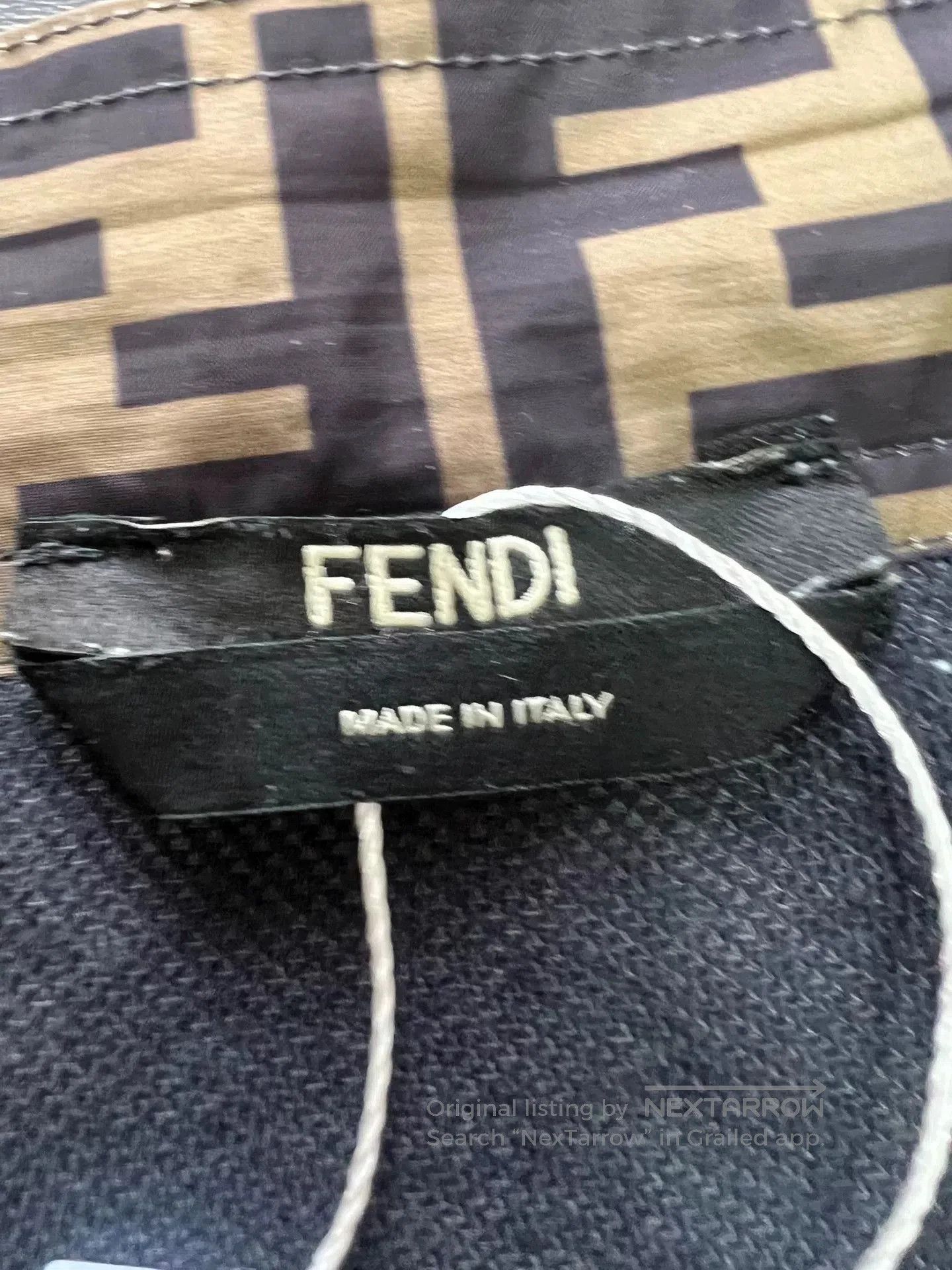 Fendi Fendi Monogram Drawstring Shorts Size 52. Size US 42 / EU 58 - 2 Thumbnail