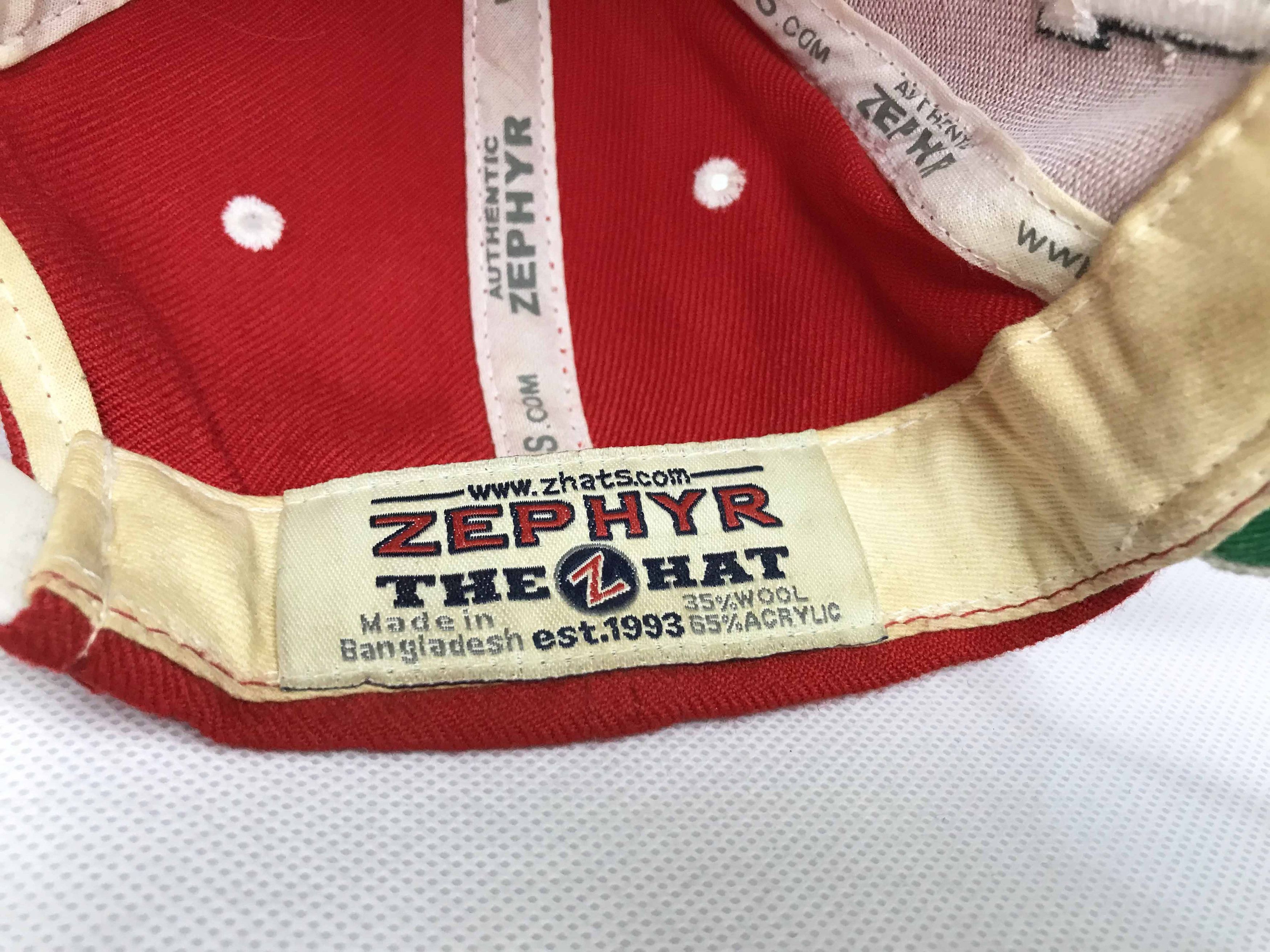 NCAA × Vintage × Zephyr Zephyr Cornell Big Red University NCAA Baseball Snapback Cap Size ONE SIZE - 5 Thumbnail