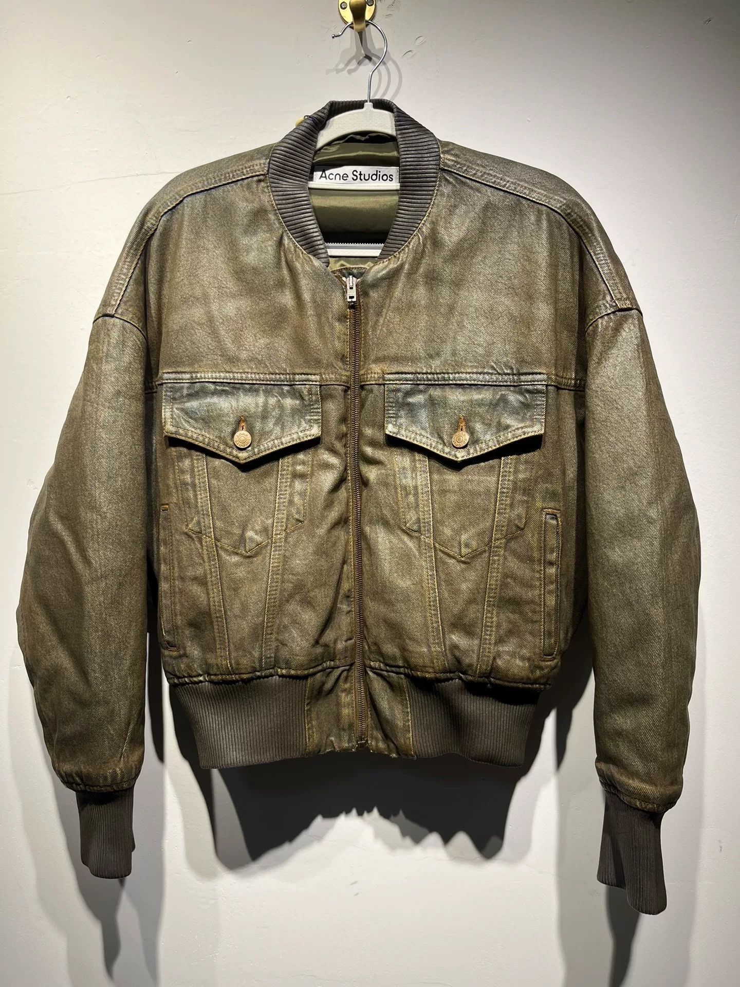 Acne Studios Acne Studios Denim Brown Jacket 30 Women Size XS / US 0-2 / IT 36-38 - 1 Thumbnail